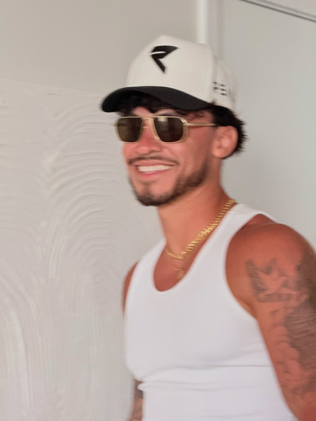 Ben Roxey, smiling, in a REAL cap